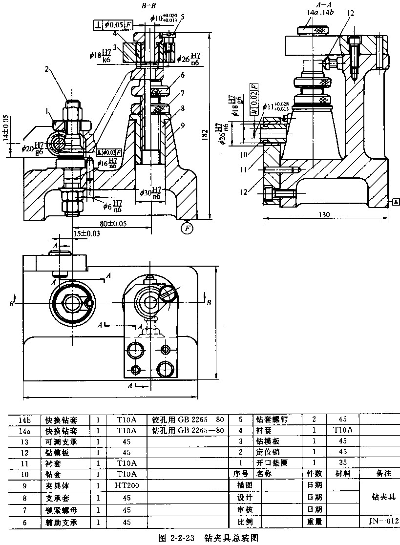 機床夾具