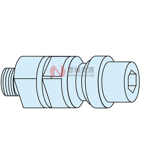 ER-015465 EROWA夾緊拉釘F/A EDM M10 X 45 帶沖洗功能（一套20個）