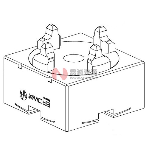 ER-028670 3R Macro / EROWA ITS 50轉(zhuǎn)接卡盤